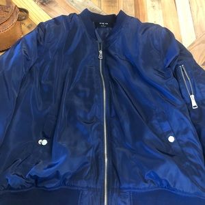 Active USA navy blue women’s puffer jacket 3X